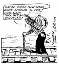 Le Mr Block d'E. Riebe — Les IWW ont peut-être raison... je les rejoindrai quand ils seront plus forts (idée Joe Hill)<br />Ernest Riebe, iww.org
