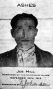 Cendres de Joe Hill<br />iww.org