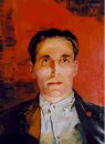 Joe Hill par M. Baer — Peinture à l'huile, 1918<br />M. Baer, 1918, iww.org